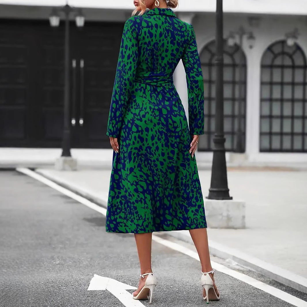 Ingrid | Figursyet printkjole