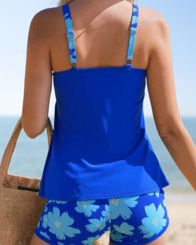 Esmee | Komfortabel tankini med blomsterprint