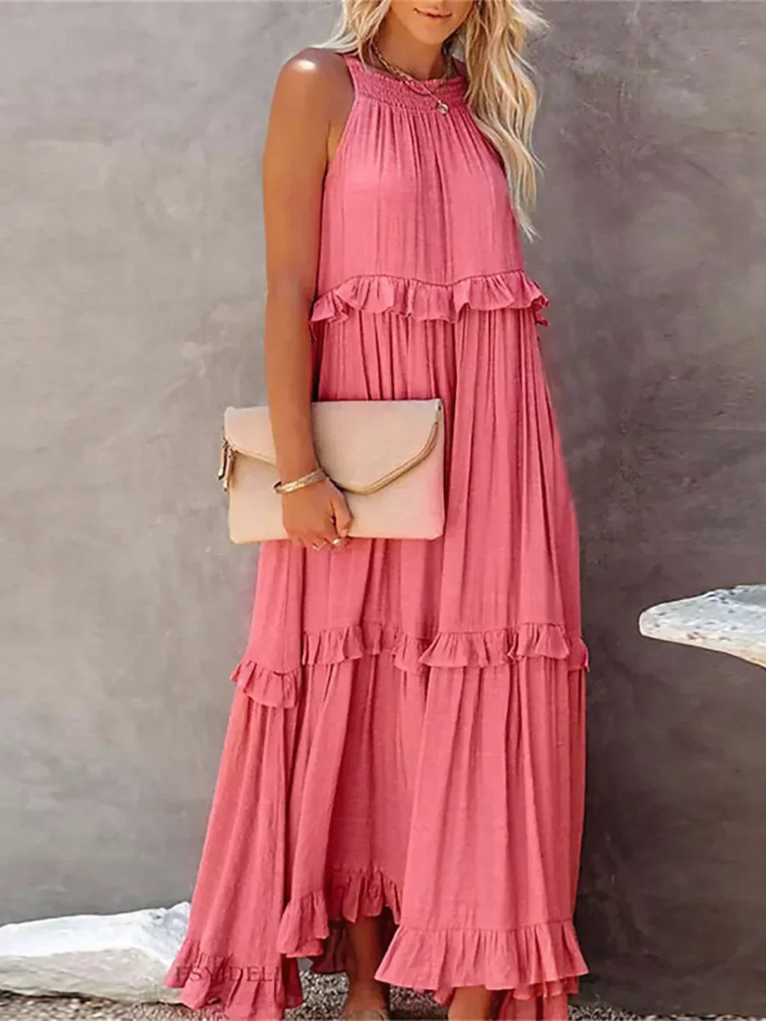 Emilia - Halter Maxikjole