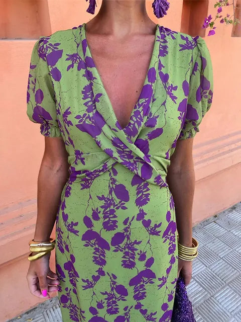 Karla | Elegant og Stilfuld Sommerkjole