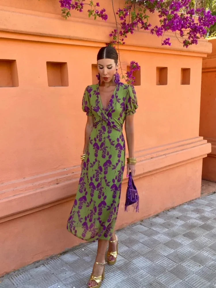 Karla | Elegant og Stilfuld Sommerkjole