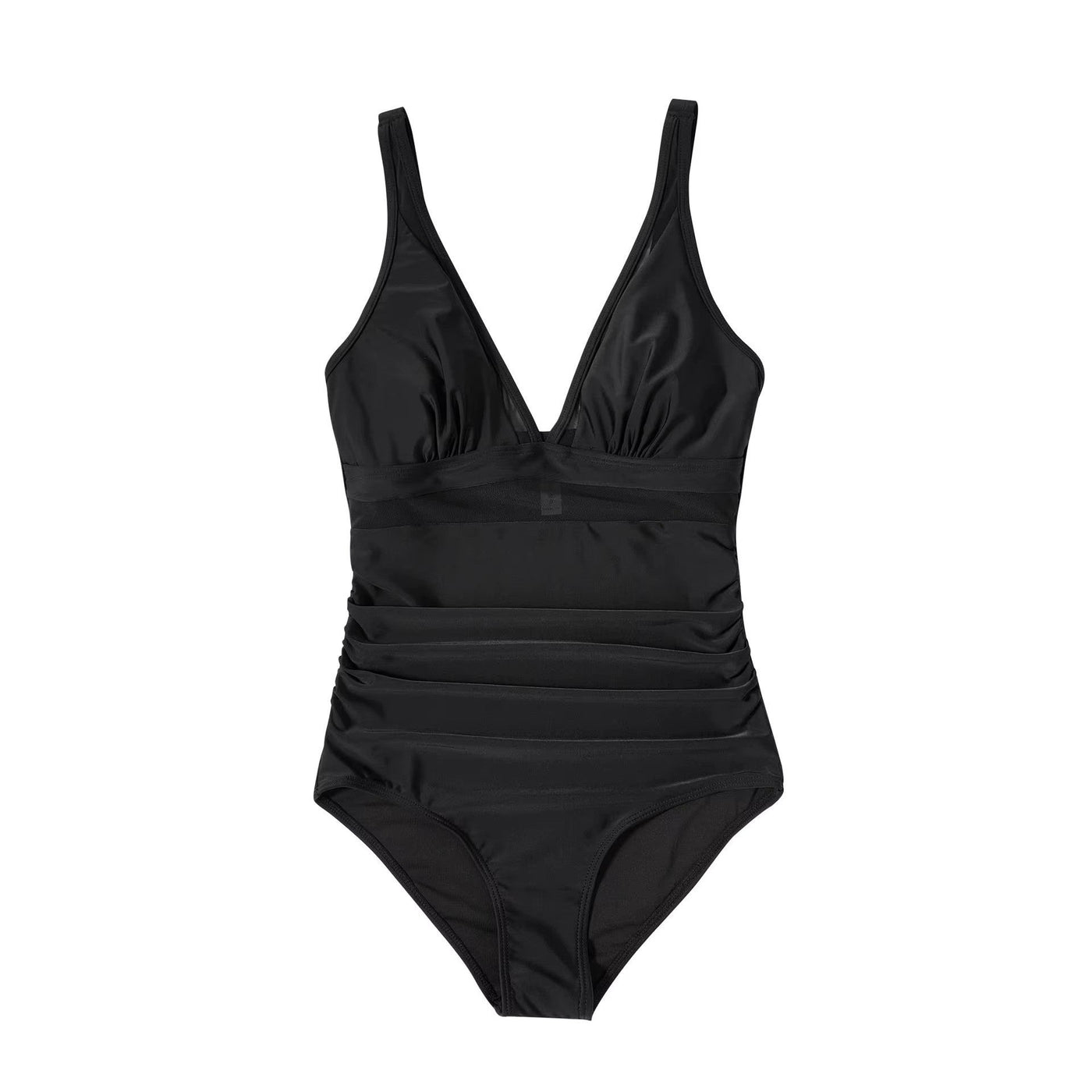 Jennie | Formende badedragt med mesh-detaljer