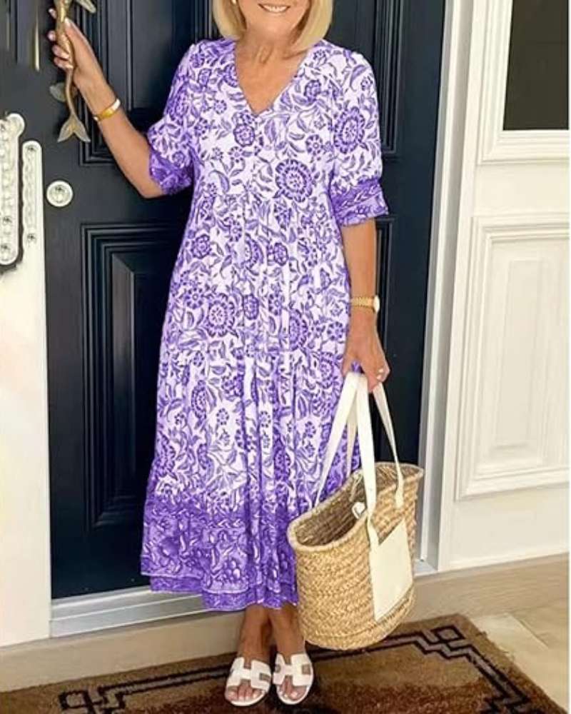 Nia™ | Elegant og behagelig sommerkjole