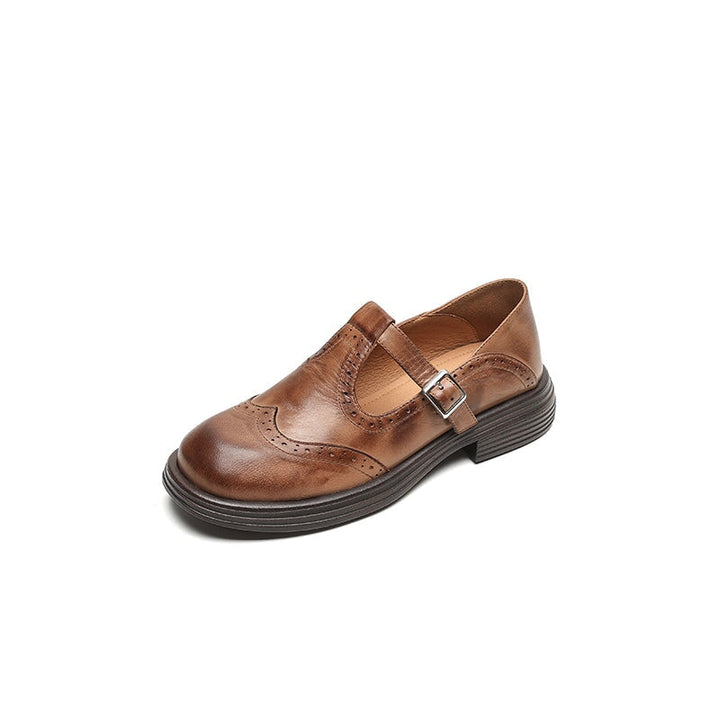 VELDA | Elegante Mary Janes i læder